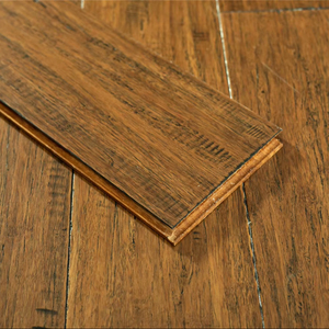 Umweltfreundlicher Stranggewebter Bambusboden Wasserbeständig Schalldämpfend Langlebig Wohnzimmer Mittlere Dielenbreite Zeitgenössisches Design 5+ - Product Image 2