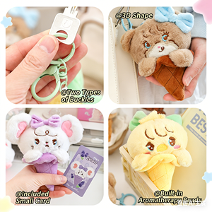 Llaveros de Peluche Mikko de Estilos Variados, Venta al por Mayor |   Caja Sorpresa Lista <span class=keywords><strong>para</strong></span> Enviar, MOQ Bajo <span class=keywords><strong>para</strong></span> Revendedores y Dropshipping - Product Image 3