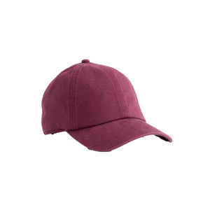 Casquette minimaliste de couleur unie avec devant épuré et sangle en tissu réglable, conçue pour les hommes recherchant une esthétique moderne et discrète - Product Image 1