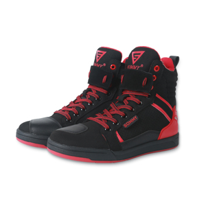 Botas de Motociclismo SOMMY para Hombre – Botas de Carreras Urbanas de Caña Alta con Cremallera Lateral y Protección de Tobillo, Antideslizantes para Uso en Exteriores - Product Image 6