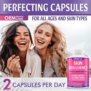 OEM <span class=keywords><strong>Skin</strong></span> White ning Kapseln White ning Pill Kapseln Anti-Aging Antioxidans White ning <span class=keywords><strong>Skin</strong></span> Collagen L-Glutathion Kapseln - Product Image 5