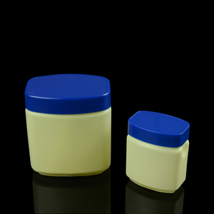 Pot en plastique <span class=keywords><strong>pour</strong></span> baume à lèvres, pot carré de 400g, vide, soins <span class=keywords><strong>pour</strong></span> la peau personnel, pot de crème cosmétique, <span class=keywords><strong>vaseline</strong></span> avec bouchon à rabat - Product Image 2