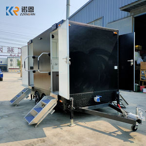 Toilettes portables personnalisables, remorque de toilettes mobiles d'extérieur <span class=keywords><strong>avec</strong></span> <span class=keywords><strong>douche</strong></span>, remorque de toilettes portables pour camping, parc, festival - Product Image 1