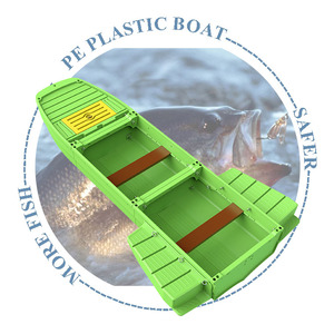 Nuovo Design <span class=keywords><strong>Barca</strong></span> da <span class=keywords><strong>Pesca</strong></span> Pieghevole in Plastica PE <span class=keywords><strong>Barca</strong></span> Componibile a Segmenti Portatile - Product Image 4