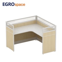 EGROspace Cloison de bureau personnalisée, Poste de travail, Tables de centre d'appels, Cloison de bureau en bois