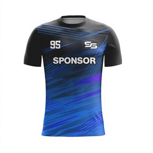 Maillot de rugby respirant de style sportif et de football avec logos brodés en gros à prix avantageux avec votre propre logo - Product Image 1