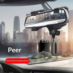 Nuevo Soporte Universal Multifuncional para Navegación, Clip Fijo para Espejo Retrovisor de Coche, Soporte para Teléfono Móvil - Product Image 3