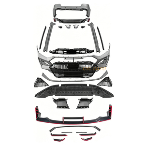 Kit carrosserie complet C8, mise à niveau style RS7, pare-chocs avec lèvre avant design <span class=keywords><strong>ABT</strong></span> pour Audi <span class=keywords><strong>A7</strong></span> S7 4K Sportback 2020 2021 2022 2023+ - Product Image 1