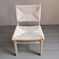 Chaises de salle à manger en bois, siège sans accoudoirs renforcé, cadre de jambe épaissi, design européen, stable, amovible pour café, restaurant, maison