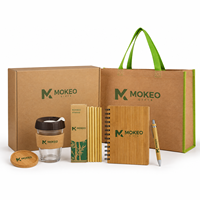 Bloc-notes en spirale en bambou écologique avec stylo, journal de voyage personnalisé, carnet de notes, cadeau promotionnel de marque