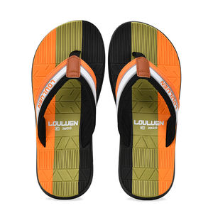 Sandalias de Dedo Abierto para Hombre, Cómodas y Suaves, con Plantilla de EVA, para Exteriores, con Logotipo Bordado, Oferta Especial de Fábrica - Product Image 3