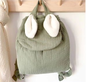 Monogramme lapin sac à dos en gros mignon Pâques lapin sac pour enfants avec de longues oreilles - Product Image 3