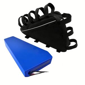 Batería de Litio Triangular Personalizada para Bicicleta Eléctrica de 48v 52v 30Ah 35Ah 45Ah, Venta al Por Mayor, con BMS de 50A 60A, Compatible con Bicicletas Eléctricas de 2000w - Product Image 3