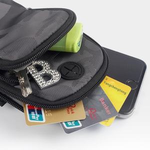 Sac de bras de sport imperméable et tendance pour téléphone portable, idéal pour le jogging, le fitness en extérieur et la course à pied, avec ceinture de maintien pour cheveux – Vente en gros personnalisée - Product Image 3