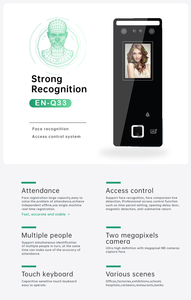 EN-Q33 đám mây máy chủ động Vân tay máy quét Linux sinh trắc học kiểm soát truy cập sản phẩm thời gian tham dự nhận dạng khuôn mặt hệ thống - Product Image 4