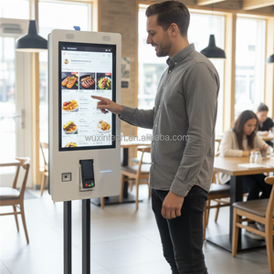 Kiosco <span class=keywords><strong>de</strong></span> Pago con Pantalla Táctil, Kiosco con Soporte <span class=keywords><strong>de</strong></span> Piso, Terminal POS para Exteriores con Windows - Product Image 3
