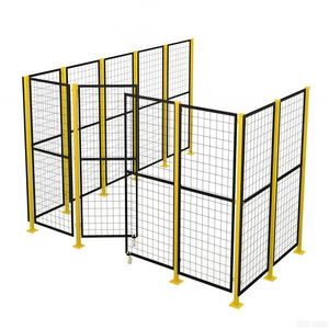 Clôture d'<span class=keywords><strong>isolation</strong></span> en treillis métallique pour atelier, cloison de séparation d'entrepôt, treillis sur mesure galvanisé, filet de sécurité pour la protection des équipements - Product Image 2