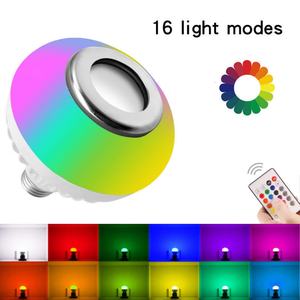 สินค้าขายดี หลอดไฟ LED อัจฉริยะไร้สาย RGB พร้อมลำโพงบลูทูธ - Product Image 5