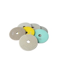 Tampons de polissage flexibles en diamant, 7 étapes, pour le ponçage du granit, du marbre et du quartz
