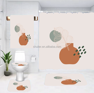 Affiche de l'équipe de football, rideaux de <span class=keywords><strong>douche</strong></span> avec des tapis épais et extra larges, serviettes de plage pour les fans - Product Image 2