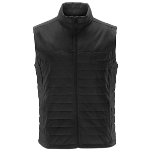 Chaleco Acolchado Impermeable y Cortavientos para Hombre, Diseño Personalizado OEM, Cierre de Cremallera, Bordado 3D, Chaqueta Utilitaria Cálida para Invierno y Actividades al Aire Libre - Product Image 1