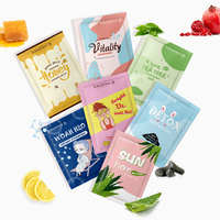 Private Label Custom Mascarillasl Facial Korean Fashion Hydrating Whitening Overnight Collagen Cartoon Facial Sheet Mask