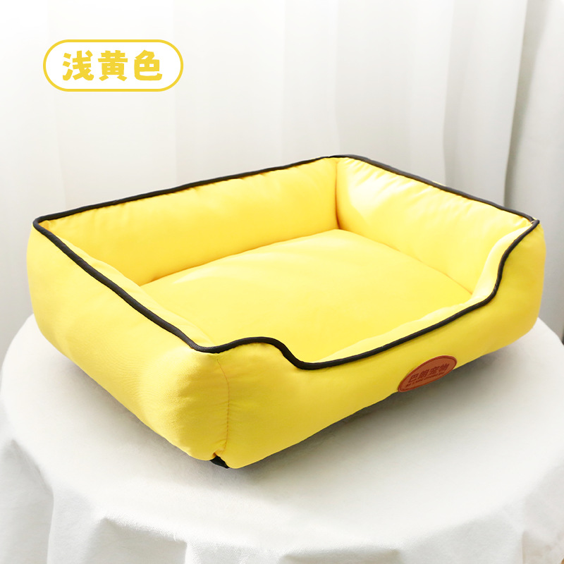 Light yellow European and American style edging long nest