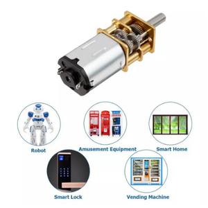 DC 3V/6V/12V N20 미니 마이크로 메탈 기어 모터 기어휠 포함 DC 모터 15/30/50/60/100/200/300/500/1000RPM - Product Image 6