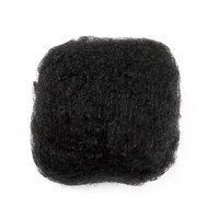 [Jiffy/Hohodreads] Cheveux humains 100 % afro crépus en vrac pour le crochetage, la réparation et le restylage d'extensions de dreadlocks, disponibles en différentes longueurs