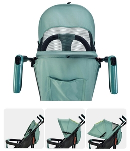 Vente flash, prix bas, poussette pliable pour bébé avec cadre en acier au carbone et en aluminium - Product Image 5