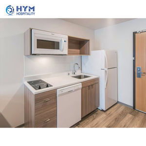 Benutzer definierte moderne Design Holz Küchen schränke Komplett sets für Apartment Küchen - Product Image 1