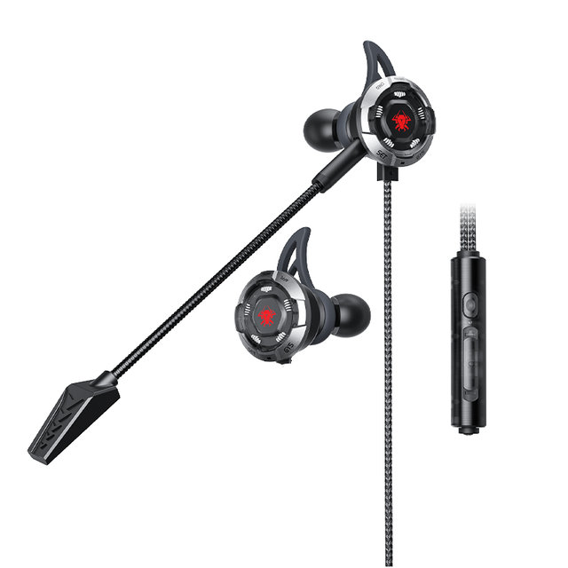 Hot Selling Stereo Wired Earbud Earphone Type-C Gaming Earphone with Microphone Hybrid In-Ear Sport Wired Headset HIFI
