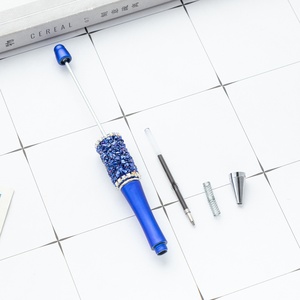 Ghiaia di Cristallo Fai-da-Te per <span class=keywords><strong>Penne</strong></span> Creative, Penna <span class=keywords><strong>a</strong></span> Sfera Artigianale Multicolore con Effetto Rotante in Plastica 1.0mm all'Ingrosso - Product Image 4