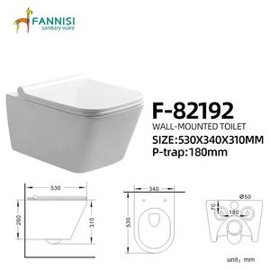 <span class=keywords><strong>WC</strong></span> <span class=keywords><strong>suspendu</strong></span> mural à prix d'usine, articles sanitaires de salle de bain très vendus - Product Image 5