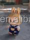 Vente flash 100% original POP MART Vente flash POPMART LABUBU Time to Chill Figurine en vinyle en peluche Figurines d'action Cadeau Kawaii