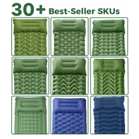 Matelas de couchage gonflable moderne pliable en TPU alvéolé pour l'extérieur, mobilier de camping, matelas pneumatique ultra-léger facile à gonfler pour la maison