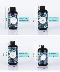 Osbang Sản Xuất 100 Gam/Chai Nhựa Uv Tự Làm Acrylic Rõ Ràng Chữa Được Lỏng Nhựa UV Cứng Cho Handmade Craft Uv Keo