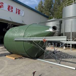 Silo à alimentation galvanisé de haute qualité pour le stockage du maïs, du riz et des céréales, équipement d'élevage avicole - Product Image 4