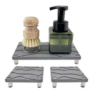 Diatomite eco-friendly materassino asciugatura minimalista portabicchieri per cucina bagno lavello-asciugatura rapida spazzola spazzolino da denti - Product Image 1