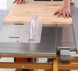 Sierra de mesa deslizante sin polvo, la más vendida del fabricante, equipo profesional para cortar paneles de madera - Product Image 6
