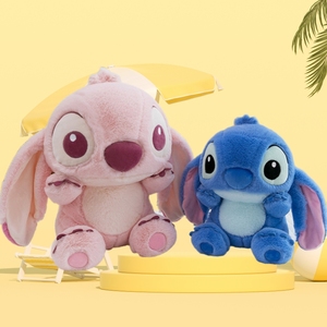 ตุ๊กตาสติทช์สีฟ้าชมพู ขายดี ของเล่นเด็ก ของขวัญ ตุ๊กตาสำหรับเครื่องคีบตุ๊กตา ตุ๊กตาสติทช์นุ่มนิ่ม สำหรับเด็กชายและเด็กหญิง - Product Image 1