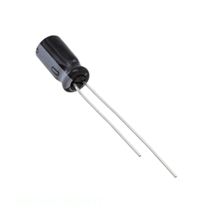 ตัวเก็บประจุแบบ Through Hole CAP ALUM 4.7UF 20% 50V RADIAL TH URS1H4R7MDD1TD ของแท้ 4.7 ยูเอฟ - Product Image 1