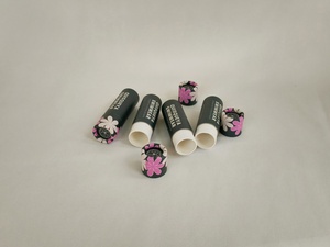 Emballages personnalisés 100 % biodégradables en carton pour déodorants stick, tubes en papier kraft blanc, noir, brun pour baume à lèvres - Product Image 6