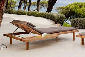 <span class=keywords><strong>Piscine</strong></span> en bois populaire en gros meilleure vente <span class=keywords><strong>pas</strong></span> <span class=keywords><strong>cher</strong></span> prix station de loisirs rotin teck inclinable lit de plage en plein air chaise longue - Product Image 4