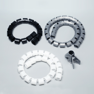 <span class=keywords><strong>Gaine</strong></span> de protection électrique en PE pour câbles, gestion des fils, durable, résistante aux morsures, tube de protection pour câbles de 10 mm à 35 mm de diamètre intérieur - Product Image 1
