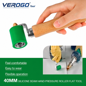 Outil de roulement industriel VEROGO pour l'installation de revêtements de sol, de toitures <span class=keywords><strong>et</strong></span> de papiers peints, pour matériaux PVC/TPO/EPDM, scellement à air chaud - Product Image 2