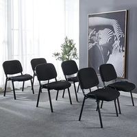 Chaise de Visiteur Empilable Économique, Pieds en Métal, pour Salle de Réunion, Chaise de Réunion Moderne, Grandes Ventes