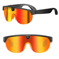 Lunettes de soleil avec caméra intégrée, enregistrement vidéo HD 8MP, technologie portable, Bluetooth, pour les sports de plein air, le cyclisme, le ski, la randonnée