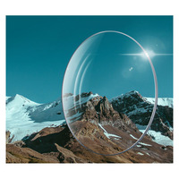 Lentilles ophtalmiques progressives anti-reflets photochromiques HMC super hydrophobes à blocage de la lumière bleue 1,56/1,61/1,67 pour lunettes