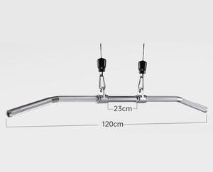 معدات رياضية، ملحق كابل للسحب الدوار، قضيب لاتس 48 بوصة مع مقابض كروية - Product Image 4